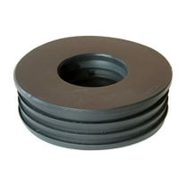 Fernco Schedule 40 4 in. Compression x 2 in. Dia. Compression PVC Donut Fitting