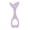 Purple, variant on Reusable Silicone Winged Eyeliner Stencil Shield Guide Tool 5.9 x 2 in / 15 x 5 cm Precision Eyeshadow Lash Shield Assistant Guide Purple