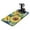 White-419, variant on Washable Rubber Sunflower Cute Floral Dish Drying Mats for Kitchen Counter Home Large Coffee Bar Pad Accessories and Decor for Utensils Stemware 17''x31.5''