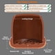 thumbnail image 3 of 32 Piezas Protectores de Suelo para Patas de Silla de Silicona Marrón, Tapas Cuadradas para Patas de Silla con Fieltro Envuelto, Adecuado Para: 0,55 Pulgadas-0,75 Pulgadas, 3 of 6