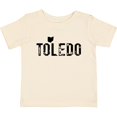 thumbnail image 3 of Inktastic Toledo, Ohio Distressed Font Boys or Girls Baby T-Shirt, 3 of 5
