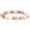 Peruvian Pink Opal, variant on Natural Pink Zebra Jasper Genuine Semi-Precious Gemstones Healing 10mm Beaded Stretch Bracelet 7" Unisex