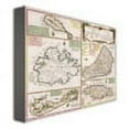 thumbnail image 2 of Trademark Art 'Map of English Colonies in the Caribbean, 1750' Canvas Art, 2 of 3