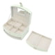 thumbnail image 3 of Caja De Joyería Para Las Mujeres, Portátil De 2 Capas De Cuero De La PU De Viaje De Joyería Caso Con Cierre Y Asa, Multifuncional De Almacenamiento De Joyería Organizador De, 3 of 7