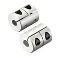 thumbnail image 3 of 7mm to 8mm Shaft Coupling 25mmx20mm Coupler Aluminum Alloy Joint Motor, 2 Pack, 3 of 6