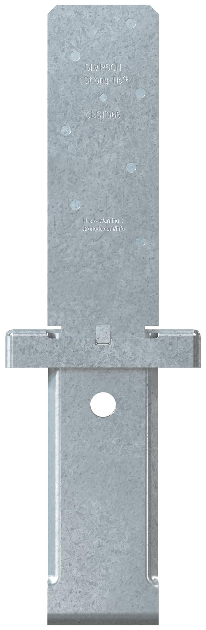 Simpson Strong-Tie CBSTQ66Z-SDS2 CBSTQ ZMAX Standoff Column Base for 6x6 w/SDS Screws Pack of 6