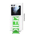 thumbnail image 2 of Carcasa Rígida para PC Versión Coreana + Anillo Correa Muñeca Retráctil Funda Protectora para Flip5 A Prueba Golpes Y Anticaídas Adecuada para Plegable Pantalla Completa Galaxy Z Flip 5 (blanco), 2 of 9