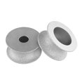 thumbnail image 2 of MYG 3inch Stone Edging Wheel Round Dry Vacuum Brazed Grinding Wheel Demi-bullnose, 2 of 8