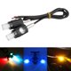 thumbnail image 2 of Indicador De Señal De Giro De Motocicleta Universal Ojo De Águila LED Luz De Circulación Diurna 12V, 2 of 4