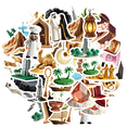 thumbnail image 2 of Realistic Arabian Culture Stickers, Waterproof Arabian Culture Sticker for Water Bottle Laptop Phone Cases Planner Skateboard Luggage Helmet Party Favor Decor, Ideal for Adults Teens Teacher Rewards, 2 of 9