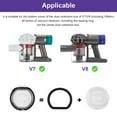 thumbnail image 3 of Improved Locking Bottom Cover for V7V8 Vacuum Restores Dust Collector Closure, Prevents Air and Dust Leakage, 3 of 10