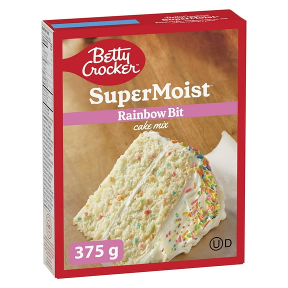 Betty Crocker Super Moist Rainbow Bit Cake Mix