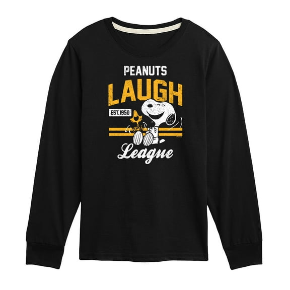 Peanuts - Peanuts Laugh League - Toddler & Youth Long Sleeve Graphic T-Shirt