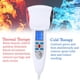 thumbnail image 4 of Masajeador De Belleza Ultrasonido Facial, Instrumento De Belleza Profesional Terapia De Frío Y Calor, Masaje Spa Con Compresa Caliente Luz Rojo Y Azul Para Hogar O Salón De Belleza(Blanco) EOTVIA No, 4 of 6