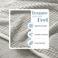 thumbnail image 5 of Martex Expression Air Sculpted 6-Piece Towel Set, Grey, 5 of 8