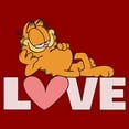 thumbnail image 2 of Womens Garfield Funny Love and Pose T Shirt, 2 of 5