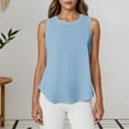 thumbnail image 2 of Kureaily Women's Tanks & For Everyday Wear Stylish And Versatile Tops For Any Occasion Comfortable And Trendy Ladies Sleeveless Shirts Basic Cotton Camisole, 2 of 5