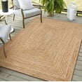 thumbnail image 4 of Savi Home Natural Jute Rug 3'x5' Ft – Handwoven Braided Area Rug for Kitchen – 36x60 Inch, 4 of 5