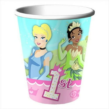 Disney Princess 1st Birthday 9oz Paper Cups (8ct)