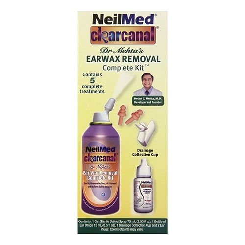 NeilMed Clearcanal Ear Wax Removal Complete kit 2.5 oz