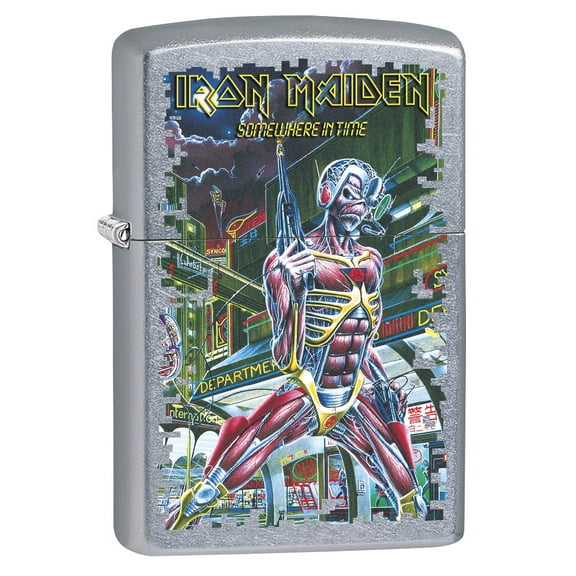 Zippo Lighter: Iron Maiden, Somewhere in Time - Street Chrome 79332