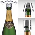 thumbnail image 4 of Bouchons de Champagne, 4 Pcs Bouchons de Bouteille de Vin en Acier Inoxydable, pour Champagne Pétillant Rouge Réutilisable, 4 of 5