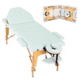 thumbnail image 2 of Cama De Masaje Ajustable Onof  MB-001 Cuadrada C/ Maletín Portátil Color Verde Menta, 2 of 9