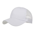 thumbnail image 2 of Hats for Men Baseball Cap Fashion Women Men Summer Solid Cap Hats Baseball Hat Shade Hats for Women Baseball Cap Summer Hats for Women Summer Hats for Men Baseball Hats for Men, 2 of 3