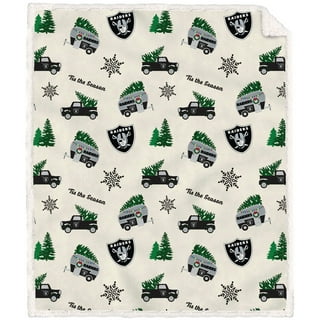 Las Vegas Raiders Plaid Wrapping Paper Roll