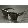 thumbnail image 2 of Tom Ford FT1191 01D Acetate Shiny Black Smoke Polarized 52 mm Women's Sunglasses, 2 of 7