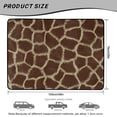 thumbnail image 7 of Xixirimido Universal Car Trunk Mat All Weather Trunk Protection Cargo Liner, Durable Non-slip Cargo Mat Rear Trunk Liner Car Accessories, Giraffe Skin, 7 of 7