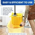 thumbnail image 5 of WLTER Mop Wringer Only Side Press Wringer Replacement for Commercial Mop Bucket on Wheels - 26-Quart or 35 Quart, Yellow, 5 of 6