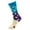 White, variant on Gsakboxl Mens Socks Men 3D Dot Print Cotton Mid Calf Socks Casual Comfort Polka Dot Medium Tube Hosiery Black