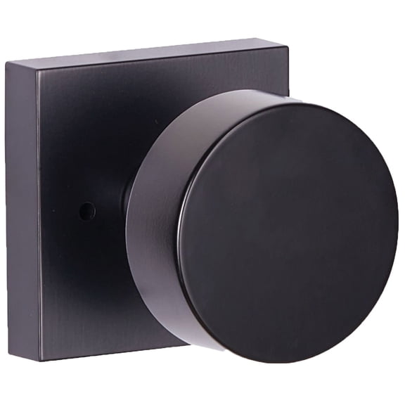 Sure-Loc ZH102-SQ FBL Zurich Privacy Door Knob Set - Black