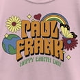 thumbnail image 2 of Girl's Paul Frank Vintage Happy Earth Day  Graphic Tee Light Pink Small, 2 of 4