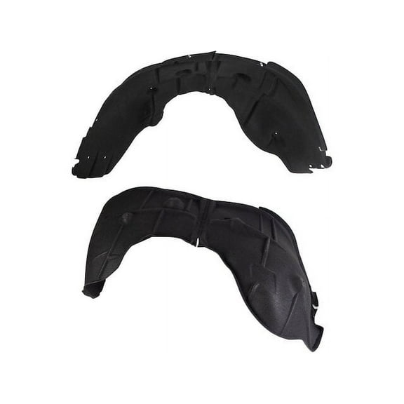 Front Fender Liner Set 2 Piece - Compatible with 2019 - 2022 Chevy Silverado 1500 2020 2021