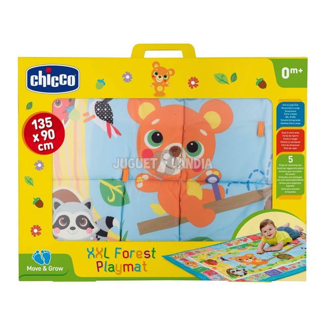 Tapete Didáctico Chicco XXlL Forest Playmat Azul