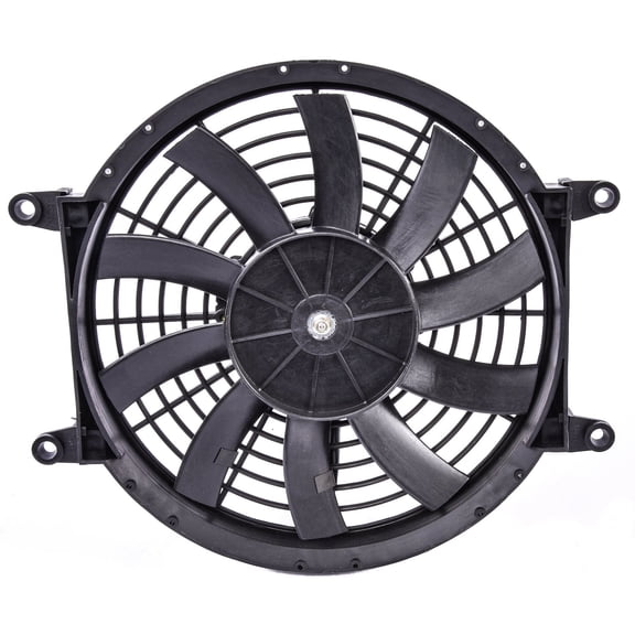 JEGS Universal Electric Reversible Cooling Fan [11 in. Diameter S-Blade ]