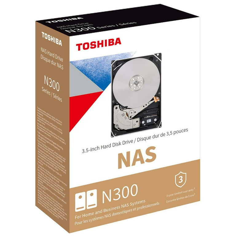 Toshiba 12TB N300 7200 RPM SATA III 3.5