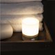 thumbnail image 1 of Luz nocturna con temporizador, lámpara de mesa pequeña, luz LED nocturna para niños, luz nocturna para bebés, con veta de madera, regulable, funciona con pilas, recargable., 1 of 5