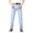 Light Blue, variant on Men's Casual Jean Lightweight Summer Jeans Slim Straight Stretch Denim Pants Trousers With Classic Wash Pants