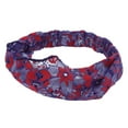 thumbnail image 5 of Unique Bargains 1 Pc Headband Flowers Thin Lace Wide Hairband for Women Blue, Red, 5 of 5