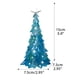 thumbnail image 2 of Azul Mar Cristal Árbol De Navidad Océano Azul Resina Árbol De Navidad Decoración Adornos Advancent HA042890-02, 2 of 6