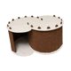 thumbnail image 3 of Cama de de gato de mascota de fieltro Casa de mascotas para gatos interiores para todas sofá portátiles resistente a los rasguños, 3 of 8