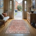 thumbnail image 4 of GLN Rugs Babylon - Indoor, Machine Washable Area Rug 2'x7' Turkish Terra Home Carpet, All Ages, 4 of 8