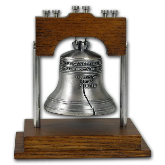 2018 Solomon Islands 4 oz Silver Liberty Bell