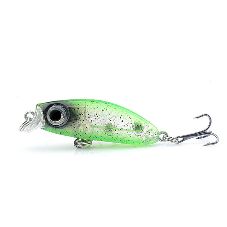 UDIYO 3.1g/3.5cm Fishing Lure Built-in Sequins Simulation Angling One-piece  Modeling Bionic Micro Artificial Lure Fishing Accessories 