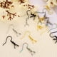 thumbnail image 5 of Uxcell 40 Paquete Ganchos de Aretes de Acero Inoxidable, Alambres de Oreja Ganchos de Pescado Ganchos Franceses de Aretes con Cierre de Pinza Hallazgos de Aretes para Hacer Joyería DIY, Negro, 5 of 7
