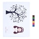 thumbnail image 5 of Libro de firmas de invitados para fiesta de cumpleaños de niña, registro de entrada, pintura de árbol con huellas dactilares, 5 of 14