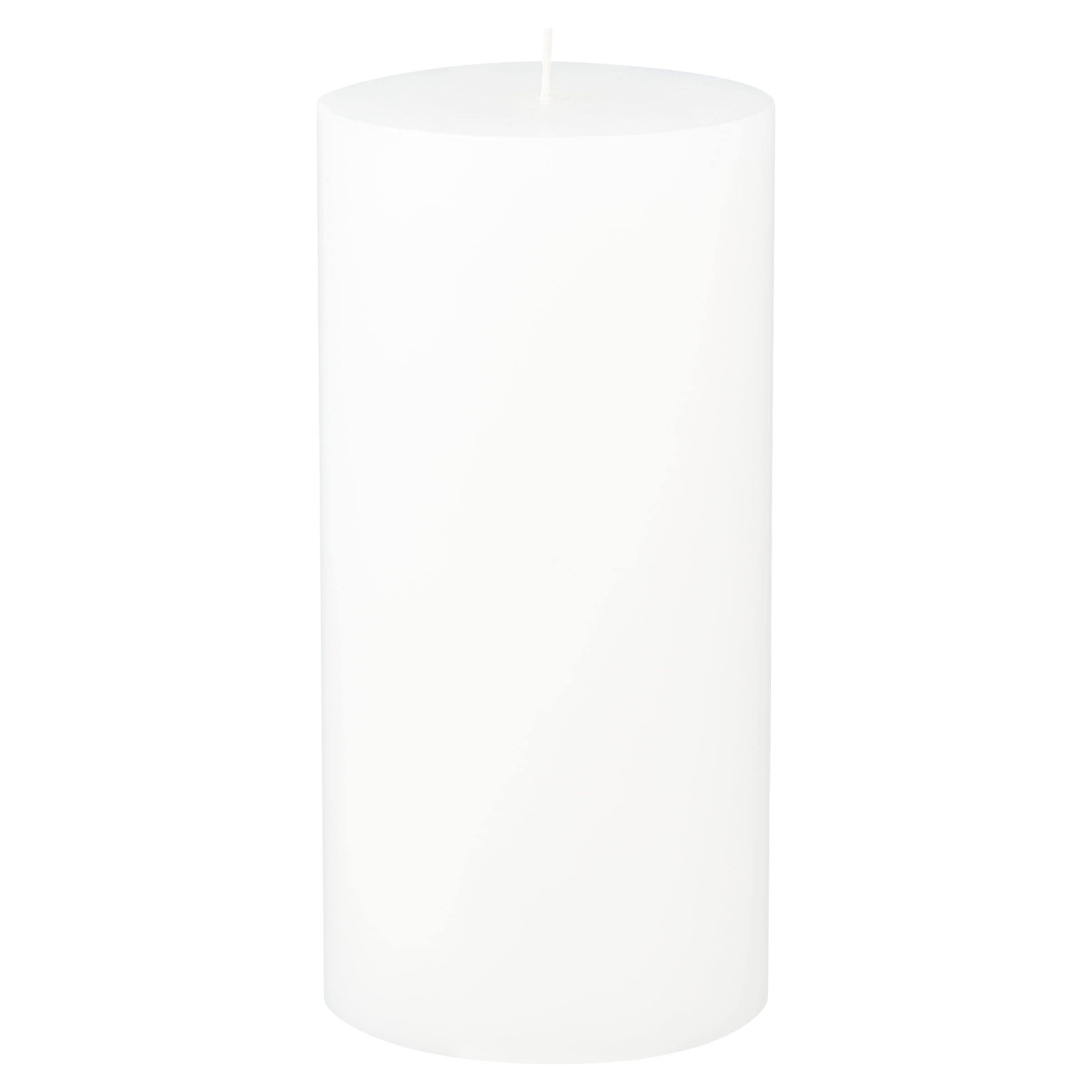 Mainstays Unscented Pillar Candle, 4 x 8 inches, White